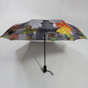 Paraguas Promocional Rose <span class=keywords><strong>Academy</strong></span>, Totalmente Automático, Plegable en 3 Secciones, Apertura Automática, Impresión de Logotipo, Uso Tradicional para Lluvia, Marca OEM - Product Image 3