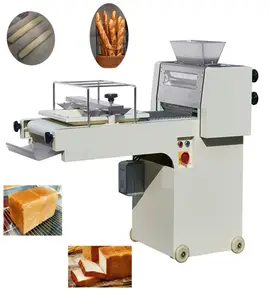 Easy Operation small commercial bread making machines bun dough moulder machine bakery machinery for bread making set