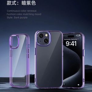 Cadre d'objectif en acrylique transparent épaissi 2,0 MM, couleur de bordure de la quincaillerie, peut être collé, bricolage, coque de téléphone portable pour <span class=keywords><strong>Iphone</strong></span> 15pro <span class=keywords><strong>14max</strong></span> 13 - Product Image 5