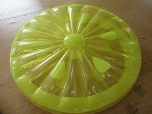 Colchón Inflable Clásico de PVC, Rectangular/Cuadrado, Transparente, Isla Flotante con Forma de Limón, Tapete Flotante para Piscina y Mar, 104 Pulgadas - Product Image 4