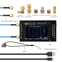4.3 pouces IPS LCD affichage vecteur NanoVNA-F V2 analyseur de réseau analyseur d'antenne S-A-A-2 ondes courtes HF VHF UHF