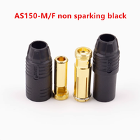 1 Paire de Connecteurs Anti-Étincelles AS150, Fiches Banane Plaquées Or 7mm pour Batterie LiPo RC, ESC, Drone, Voiture, Bateau, Ensemble Haute Puissance