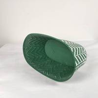 Pots de plantes en métal pour décoration intérieure extérieure de jardin pot de fleurs en zinc de couleur imprimée personnalisée