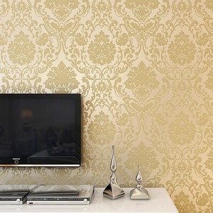 Carta da Parati 3D di Lusso in PVC, Pannelli Murali Effetto Seta, Adesivi Decorativi per <span class=keywords><strong>Soggiorno</strong></span>, Murales Ricamati per Soffitto - Product Image 3