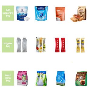 Máquina automática de llenado y envasado instantáneo para polvo de bebidas, detergente, café, leche, especias de chile, condimento de chile y harina en bolsas - Product Image 2