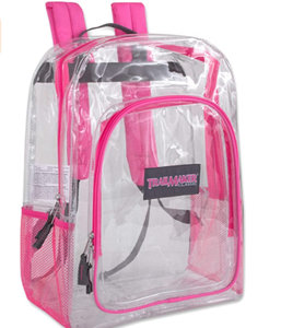 Wholesale Clear <b>Backpack</b> Heavy Duty Transparent Plastic <b>Backpacks</b> Clear Bookbags for School - Product Image 5