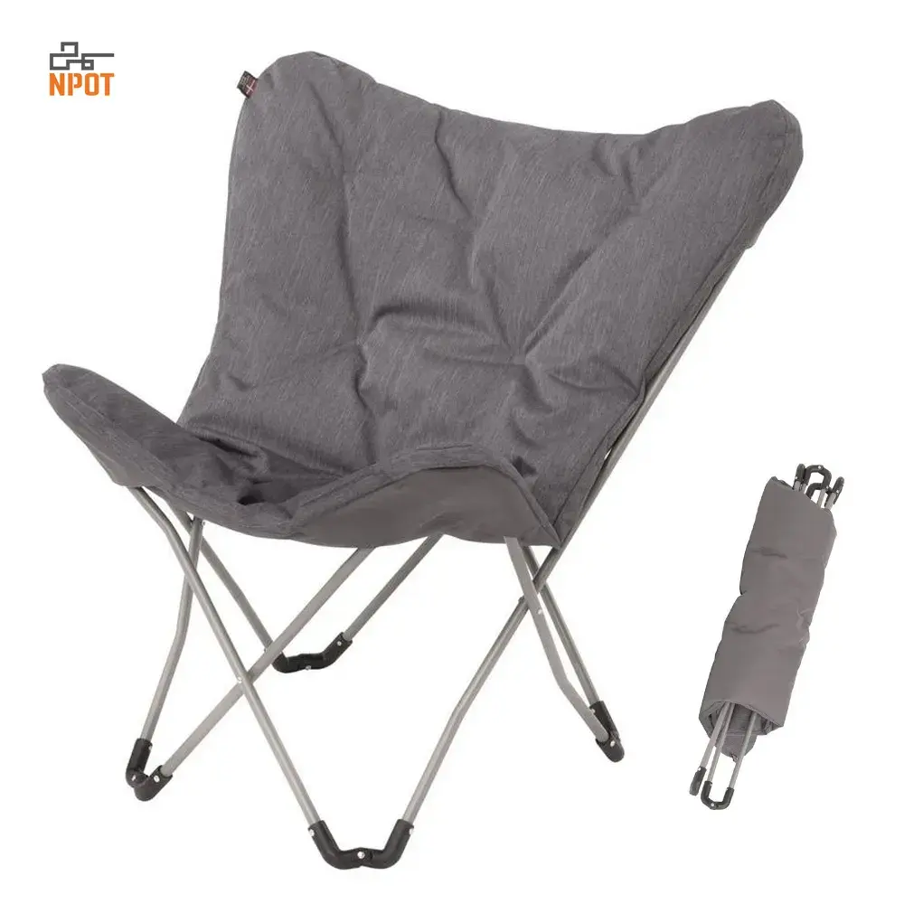 Silla de mariposa NPOT, sillón reclinable extraíble, sofá plegable, silla para siesta