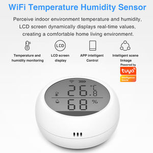 Termometro Igrometro Smart Home HONPNK con Avvisi App, Supporto Alexa Google Home Tuya, Sensore WiFi di Temperatura e Umidità - Product Image 3