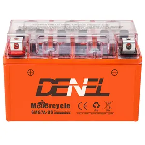 DENEL-batería SMF para motocicleta, 12v, 6ah, <span class=keywords><strong>Gel</strong></span> - Product Image 1