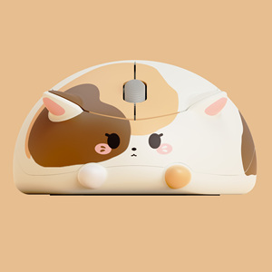 Ratón Inalámbrico Ergonómico Akko con Diseño de Gato, 3200DPI, Tri-Modo (3.0/5.0/2.4G), USB-<span class=keywords><strong>A</strong></span>, Clic Silencioso, Diseño de Dibujos Animados, <span class=keywords><strong>para</strong></span> Laptop/PC (Calico) en Stock - Product Image 1