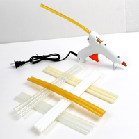 Bâtons de colle thermofusible EVA transparents, inodores, forte adhérence, solides pour travaux manuels en papier, pistolet à colle en stock