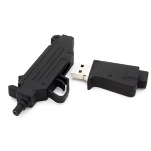 Ổ <span class=keywords><strong>USB</strong></span> hình súng đồ chơi PVC tùy chỉnh 1GB 2GB, Pendrive 2.0 3.0, ổ nhớ hình súng - Product Image 6