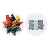 Couleur oxyde de fer noir, pour carreaux de ciment, couleur