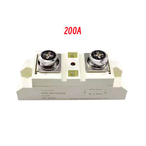 รีเลย์โซลิดสเตตอุตสาหกรรม SSR HD06100D HD0680D HD06120D HD06150D 24VDC ควบคุมด้วยไฟ DC 80A 100A 120A 150A 200A 300A 400A 500A - Product Image 6