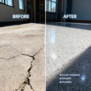 Système de revêtement professionnel pour béton Blue Kingfisher : Époxy auto-améliorant avec effet auto-nivelant et effet pierre pour intérieur/extérieur - Product Image 4