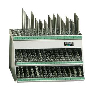 Dispensadores HEYCO 50-77-AF que contienen enchufes y enchufes de destornillador, 325 piezas, 1/2" - Product Image 1