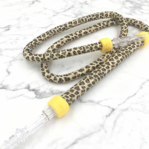 Tuyaux en plastique pour narguilé à l'imprimé léopard, élégants et tendance, pour chicha, bar, fête, accessoires de fumage stylés - Product Image 4
