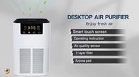 Déshumidificateur portable de bureau avec fonction de purification de l'air, idéal pour grandes pièces, maison, voiture, chambre, utilisation domestique, fonctionnement manuel