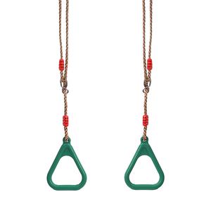 Barre de <span class=keywords><strong>Trapeze</strong></span> et <span class=keywords><strong>Anneaux</strong></span> de Gymnastique Robustes, Combo d'<span class=keywords><strong>Anneaux</strong></span> de Gymnastique Colorés pour la Cour - Product Image 6