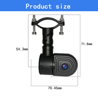 Système de caméra Firecore HX-810 4G DVR pour véhicules de flotte 1080P double objectif CANBUS AHD Image surveillance de la Fatigue du conducteur suivi du carburant