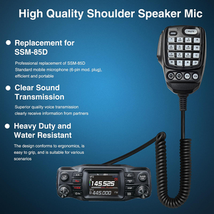 Micrófono de Mano para Coche con Teclado DTMF y Cable Reforzado, Compatible con FTM-300DR FTM-200DE FTM-200DR FTM-300DE - Product Image 2