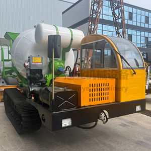Camión hormigonera sobre orugas <span class=keywords><strong>premezclado</strong></span> multifuncional y de alta eficiencia con bomba de camión mezclador - Product Image 5