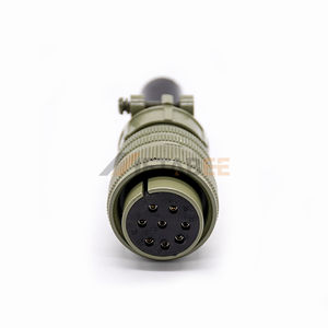 Conector MIL MS3106A20-7S MS3102A20-7P SAE-AS50151 de 8 Pines, MS3102A MS3106A, 13A, Tamaño 16, Contactos, Clase de Servicio D/A, Conector de Copa de Soldadura - Product Image 6