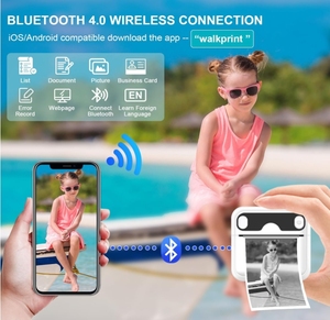 2025 A32 Hot Sản phẩm bán chạy mini xách tay Máy in nhiệt trẻ em Đồ chơi DIY Pocket Stick nhãn ảnh máy in nhãn Maker Máy - Product Image 2