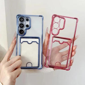 <span class=keywords><strong>Funda</strong></span> Protectora para Teléfono con Ranuras para Tarjetas, Transparente y Resistente a Impactos, para Samsung <span class=keywords><strong>Galaxy</strong></span> S26 S25 S24 S23 S22 S21 FE <span class=keywords><strong>Note</strong></span> <span class=keywords><strong>20</strong></span> <span class=keywords><strong>Ultra</strong></span> - Product Image 1