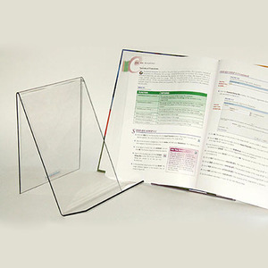 Soporte de exhibición de libro acrílico transparente personalizado para librería - Product Image 5