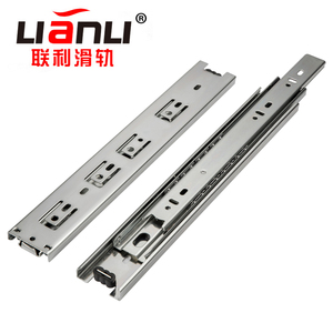 45 mm drawer slide telescopic full extension drawer glide