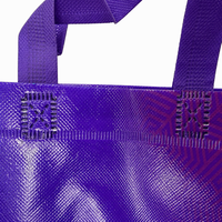 Sac à chaussures en tissu non tissé laminé avec logo personnalisé - Coutures de haute qualité, finition des bords, poignée à ultrasons, OEM accepté