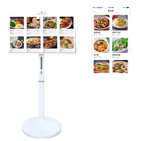 Meilleure vente 21.5-24 pouces Smart Portable HD 1080p TV Stand Wheels Écran tactile pour l'extérieur Animation Graphics OEM Fonctionnement SDK