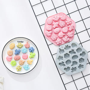 Moldes de Silicona para Pasteles con Tema de Miel y Abejas, Reutilizables, de Grado Alimenticio, Lindos Moldes Magnéticos de Silicona para Chocolate, Dulces y Hielo - Product Image 4