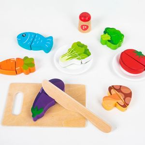 BPA-Free Non-Toxic Sturdy Wood Mini Wooden Foldable Portable Toy Stove Pretend Kitchen Play <b>Set</b> with Cooking Accessories - Product Image 5