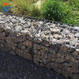 Basso prezzo saldato gabbione muri di sostegno gabbione scatola 2x1x1m rete metallica gabbione recinzione cestini per la vendita - Product Image 5