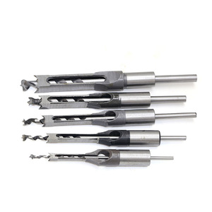 Brocas Forstner de acero brillante sin recubrimiento con vástago redondo para taladrar agujeros cuadrados en madera, Xi'an - Product Image 1