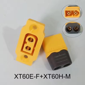 Connecteur <span class=keywords><strong>XT60H</strong></span>/XT60UH/XT60E-M/<span class=keywords><strong>F</strong></span> original avec capuchon, version 3,5 mm, plaqué or, type T, pour modèles RC - Product Image 2