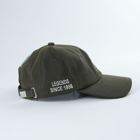 Topi Baseball Yukaihe Berkualitas Tinggi Bordir 2D Logo Kustom Katun 6 Panel Warna Polos untuk Dewasa