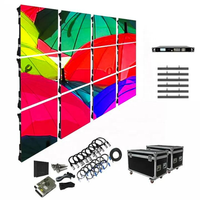 Écran publicitaire HD intérieur extérieur mur vidéo géant Pantalla 500*500mm courbe de scène de panneau P2.6 P2.9 P3.91 affichage Led de location