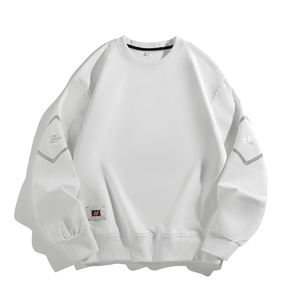 Suéteres Juveniles de Primavera/Otoño, Diseño Original (ODM), para Hombre y Mujer, Cuello Redondo, Tallas Grandes, Chaqueta, Jersey, Camisa de Manga Larga, Estilo Informal - Product Image 3