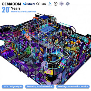 Ensembles d'équipements de terrain de jeu pour enfants sur le thème de l'espace, style moderne personnalisé, terrain de jeu intérieur commercial pour enfants pour centre de divertissement - Product Image 1