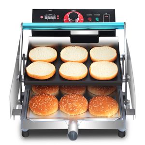 Máquina para hacer hamburguesas de acero inoxidable <span class=keywords><strong>Mcdonalds</strong></span> de alta productividad Equipo automático de hamburguesas para industrias minoristas de alimentos - Product Image 5