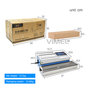 500 Wát Nha Khoa tự động niêm phong máy với cắt và in ấn chức năng y tế khử trùng Pouch máy đóng gói - Product Image 5