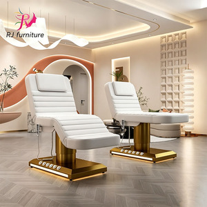 Luxury Electric Facial <b>Bed</b> Portable Eyelash Headspa Massage Table <b>for</b> Professional Beauty Salon Spa Use - Product Image 1