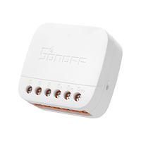 SONOFF S-MATE2 Extreme Switch Mate Compatible avec 86 120 Type Boîte de montage Prise en charge de la télécommande eWeLink 5 ans d'autonomie de la batterie