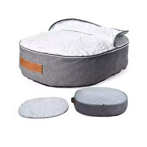 Cubierta extraíble de diseño de fabricante, cama reemplazable de doble cara fría y autocalentable para perros - Product Image 1