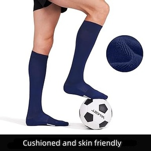 Marathon Meias Baseball Softball para Homens Joelho Meias De Futebol Alto para Homens Adultos Mulheres Custom Polyester/Nylon - Product Image 3