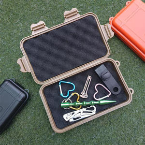 กล่องเครื่องมือกลางแจ้งกันน้ำแบบพกพา 10L วางซ้อนกันได้กันกระแทกสำหรับตั้งแคมป์เดินป่าอุปกรณ์เอาตัวรอด - Product Image 3