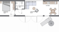 Maison préfabriquée de luxe en acier, conteneur, kit de montage, 2 chambres, usage familial, écologique, anti-corrosion, style villa chinoise